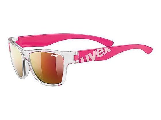 Dětské brýle UVEX SPORTSTYLE 508 CLEAR PINK/MIR. RED