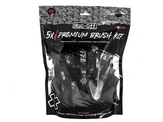 MUC-OFF 5X BRUSH SET - Sada 5 kartáčů