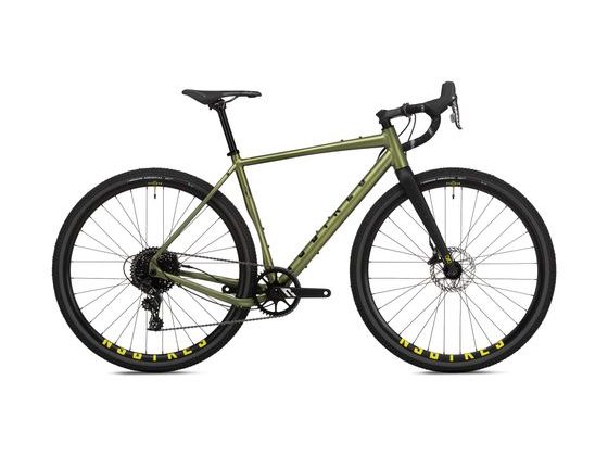 Gravel kolo NS Bikes RAG + 1 zeleno/černý