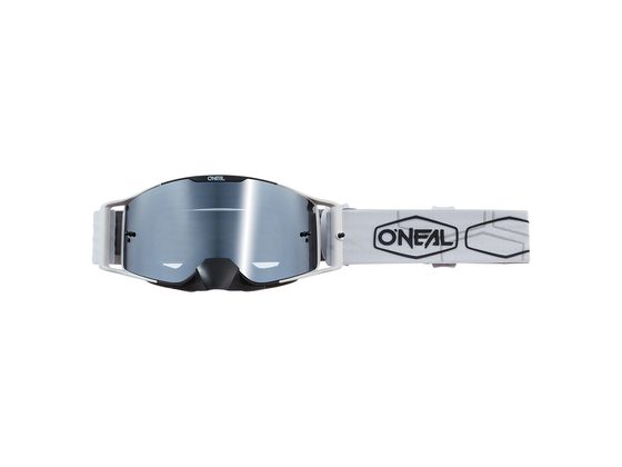 Brýle O'NEAL B-30 HEXX černá/bílá - silver mirror
