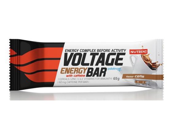 Tyčinka Nutrend Voltage Energy bar, 65g