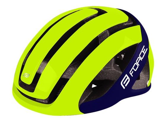 Přilba FORCE NEO MIPS, fluo-modrá