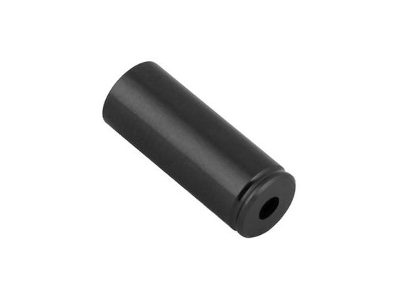 Koncovka bowdenu 4mm hliník - černá