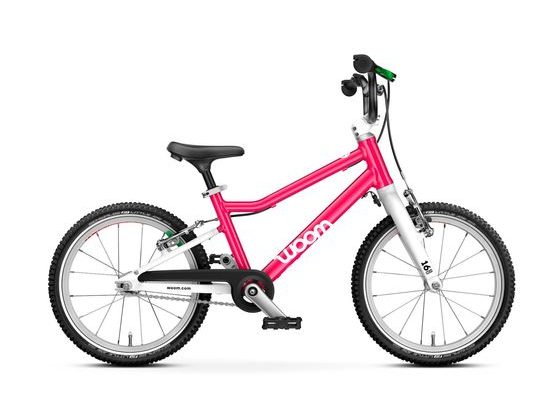 Dětské kolo Woom 3 GO 16" - Hot Pink (Růžová) 2025
