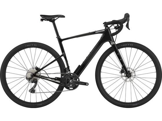 Gravel kolo Cannondale Topstone Carbon 3 L - Tinted Black / White