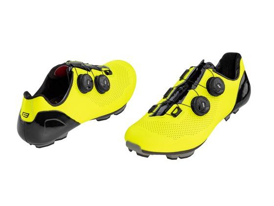 Tretry FORCE MTB WARRIOR KARBON, fluo