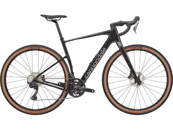 Gravel kolo Cannondale Topstone  Carbon 2 GRX 2x - Černý