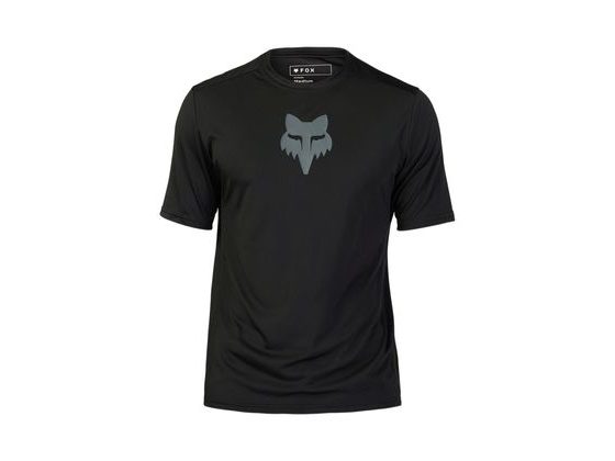 Pánský dres s krátkým rukávem Fox Ranger Ss Jersey Lab Head - black