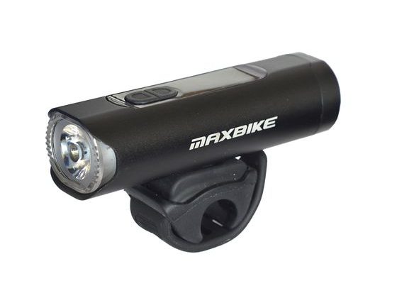 Přední světlo MAXBIKE JY-7129 500 lumenů USB + powerbanka