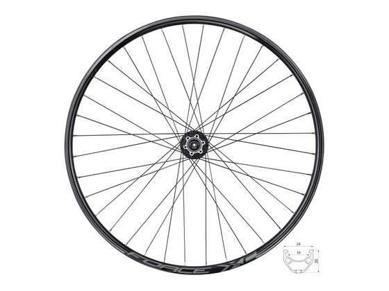 Přední kolo FORCE XC DISC 622x19 HBM475-6d 36d