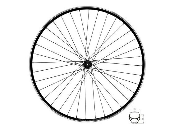 Přední kolo FORCE CLASSIC 622x19 "V" HBTX500 36d