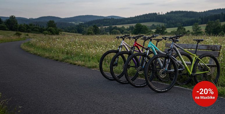 Sleva 20% na kola Maxbike modely roku 2026
