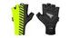 Letní krátkoprsté rukavice FORCE LINE bez zapínání, fluo-černé