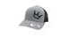 Kšiltovka PEATY'S PUBWEAR TRUCKER CAP CROWN, gray-black