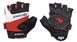 Letní krátkoprsté rukavice FORCE RAB gel, červené