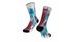 Dlouhé ponožky FORCE SUBLIME, modro-červené