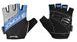 Letní krátkoprsté rukavice FORCE RIVAL, černo-modré