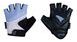 Letní krátkoprsté rukavice FORCE RAB 2 LADY, černo-modro-bílé