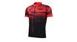 Dres s krátkým rukávem FORCE BEST, červeno-černý