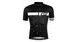 Dres s krátkým rukávem FORCE SPRAY , černo-bílý