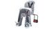 Sedačka Polisport Bilby Junior přední se zadním úchytem šedo-stříbrná