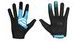 Letní dlouhoprsté rukavice FORCE MTB POWER, černo-modré
