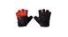 Letní krátkoprsté rukavice FORCE FINE, černo-červené