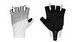 Letní krátkoprsté rukavice FORCE EVEN bez zapínání, šedo-bílé