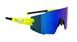 brýle FORCE MANTRA fluo, modré zrc. sklo
