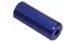 Koncovka bowdenu 4mm Al - modrá