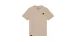 Tričko PEATY'S PUBWEAR TRIKO S KRÁTKÝM RUKÁVEM EMBROIDERED CROWN DESERT DUST