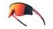 Brýle FORCE SONIC černo-červené, červená zrc. skla