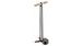Dílenská hustilka LEZYNE PUMP FLOOR ALLOY FLOOR DRIVE 3.5 SILVER GLOSS