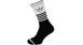 Dlouhé ponožky PEATY'S PONOŽKY SHREDSOCKS BAND white-black