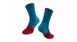 Dlouhé ponožky FORCE FLAKE, modro-červené