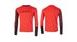 Pánský dres s dlouhým rukávem Ghost Ridge Line Jersey LS, red-black
