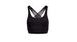 Sportovní podprsenka FORCE SIMPLE, černá
