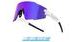 brýle FORCE MANTRA bílé, fialové zrc. sklo