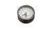 Náhradní tlakoměr pro hustilku LEZYNE PUMP GAUGE 220 PSI GAUGE 2.5" BLACK / SILVER