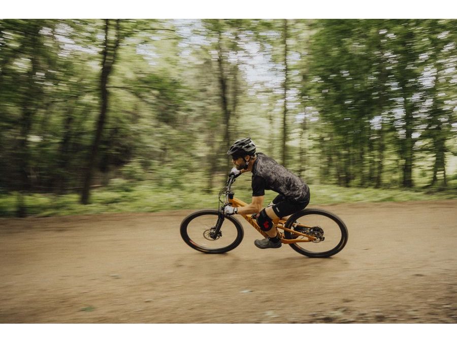 Pánský dres s krátkým rukávem FORCE MTB MOVE, černý