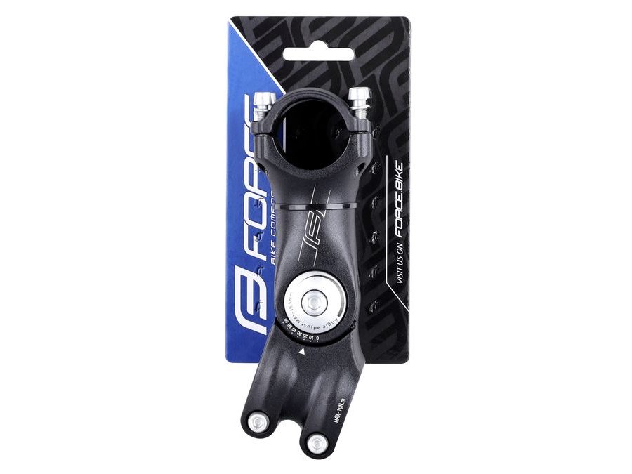 Představec FORCE S6.4 31,8/105mm stavitelný Al, černý