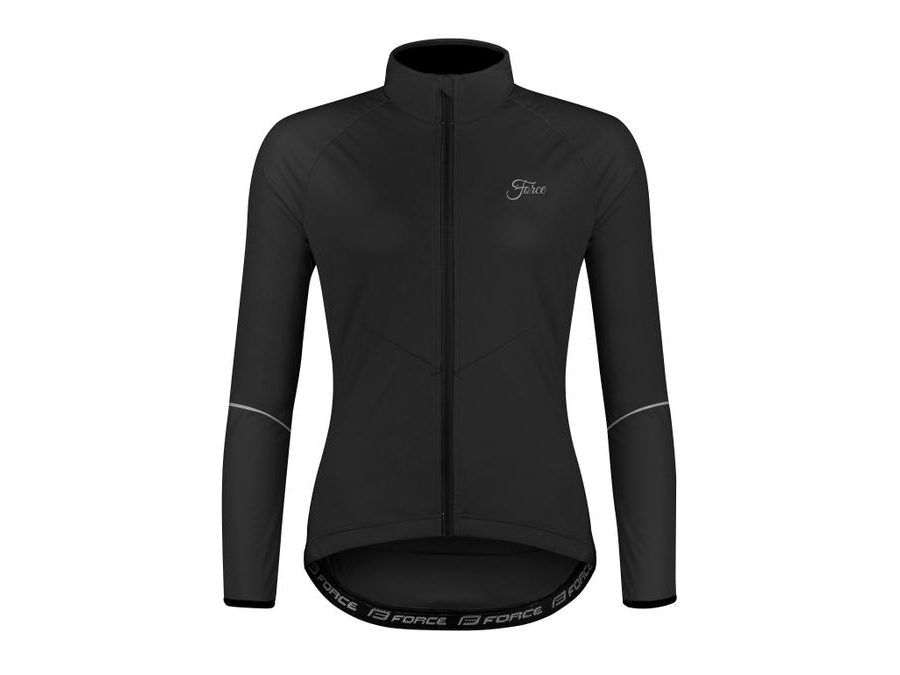 Dámská bunda FORCE ARROW LADY softshell, černá