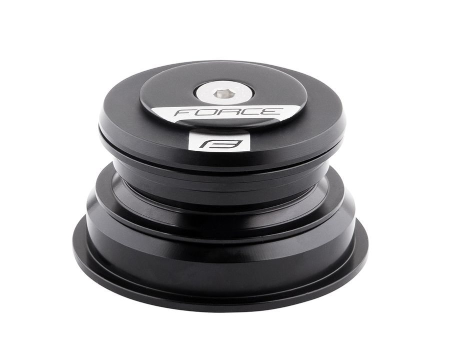 Hlavové složení FORCE TAPER 1 1/8"-1 1/2" semi-integrované 55mm, černé