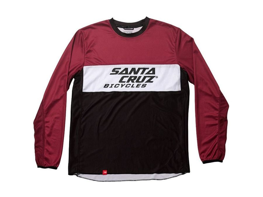 Pánský dres s dlouhým rukávem SANTA CRUZ MX ENDURO JERSEY, brick