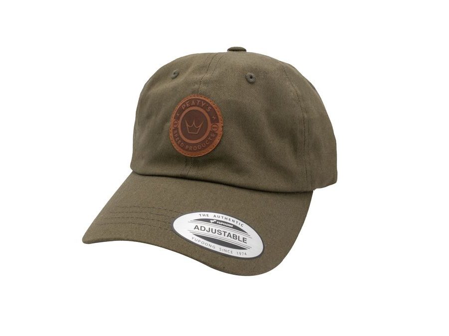 Kšiltovka PEATY'S PUBWEAR 6 PANEL CAP - SPEED PRODUCTS BADGE, buck