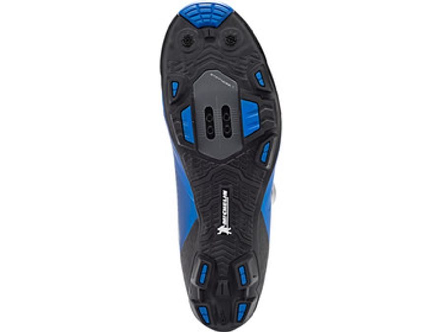 MTB tretry SHIMANO XC501 modré