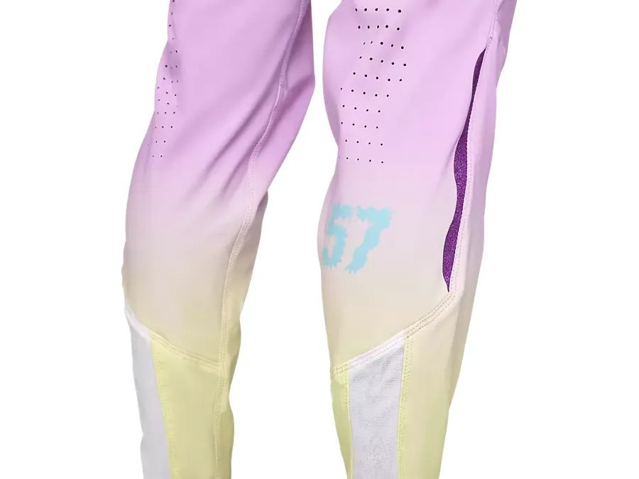 Dámské kalhoty do pasu bez vložky FOX W Flexair Pant TS 57, růžové