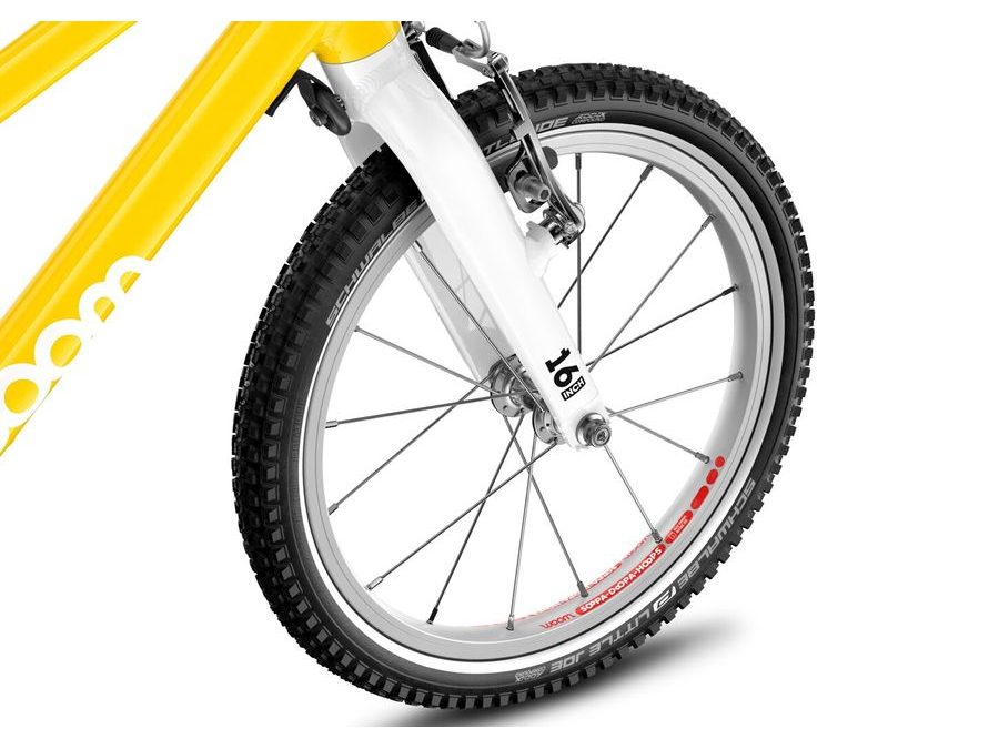 Dětské kolo 16" WOOM 3 AUTOMAGIC Vibrant Yellow (Žlutá) 2025