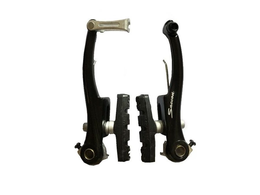 Brzdové čelisti Saccon, černé