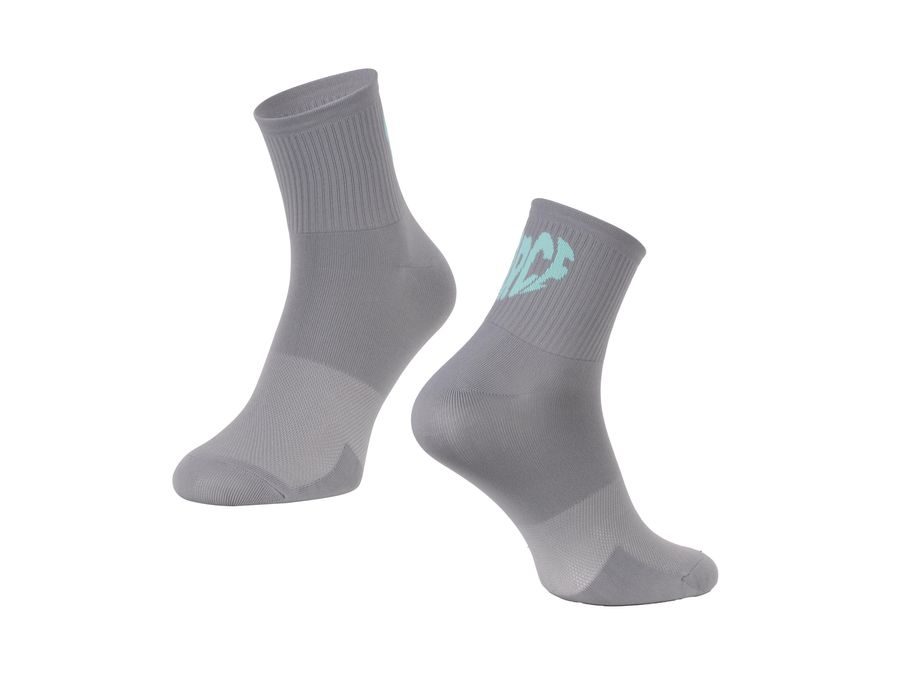 Krátké ponožky FORCE IN HEART, šedé